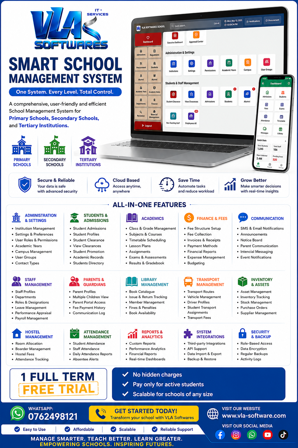Key Features of Our School Management System